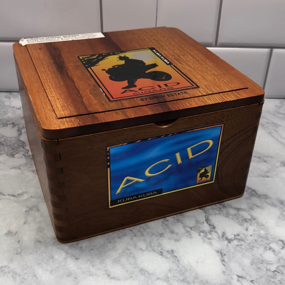 Acid Cigars Wooden Box